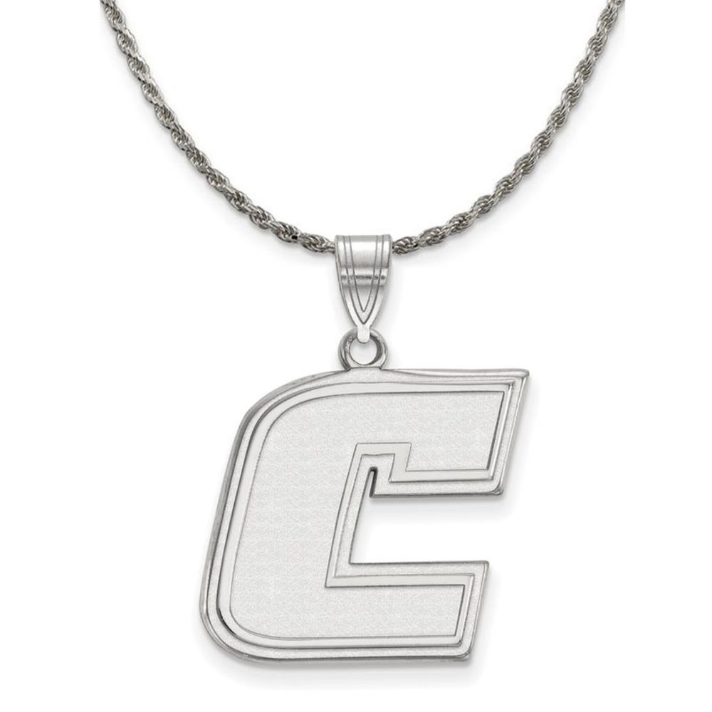 Sterling Silver U of Tenn at Chattanooga LG Initial C Necklace, 26 In